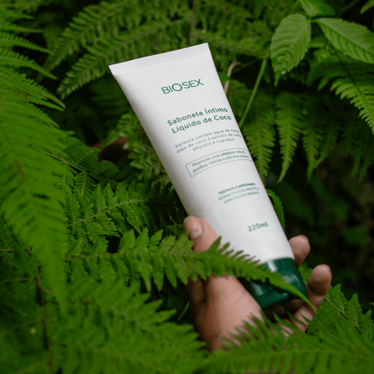 Sabonete Íntimo Líquido de Coco Biosex - 220 ml