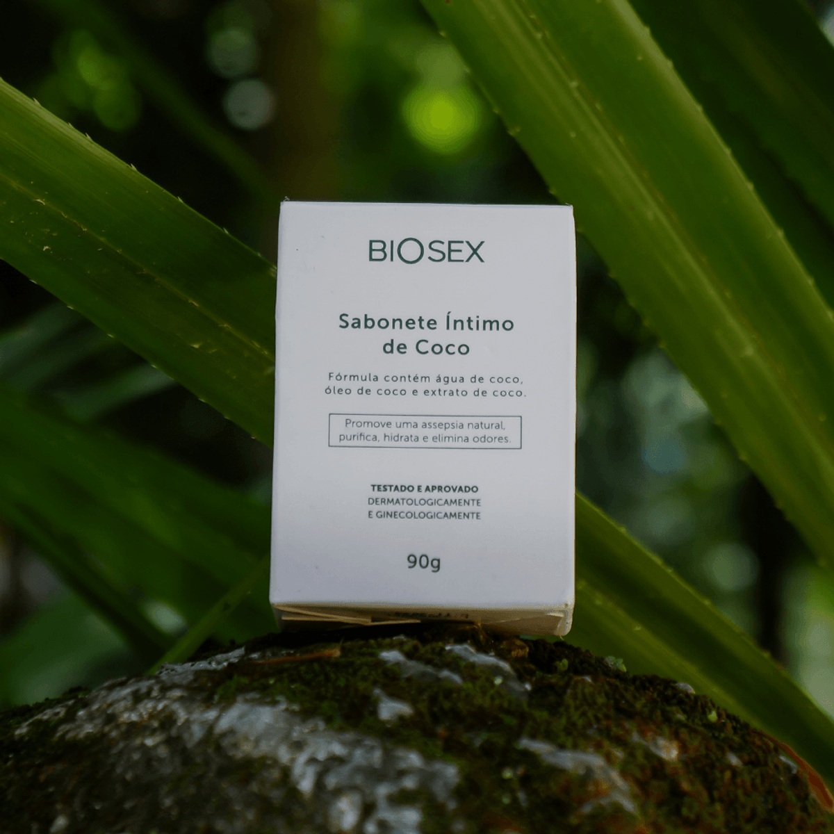 Sabonete Íntimo em Barra Coco Biosex - 90 g