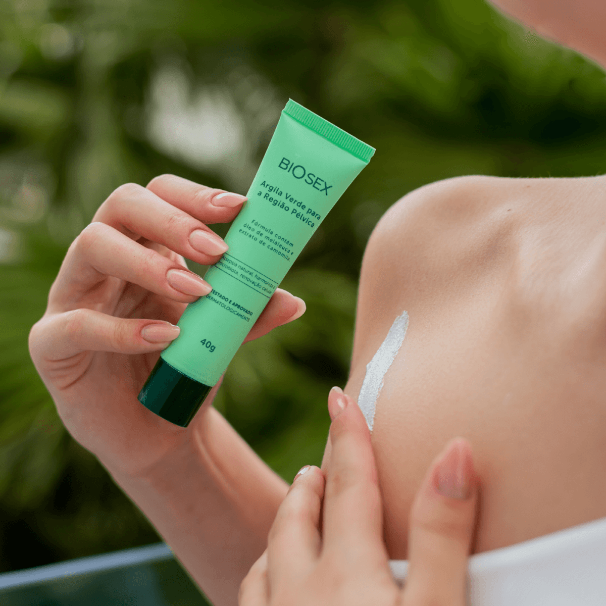 Argila Verde para Região Pélvica Biosex - 40 g