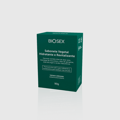 Sabonete em Barra Vegetal Hidratante Biosex - 90 g