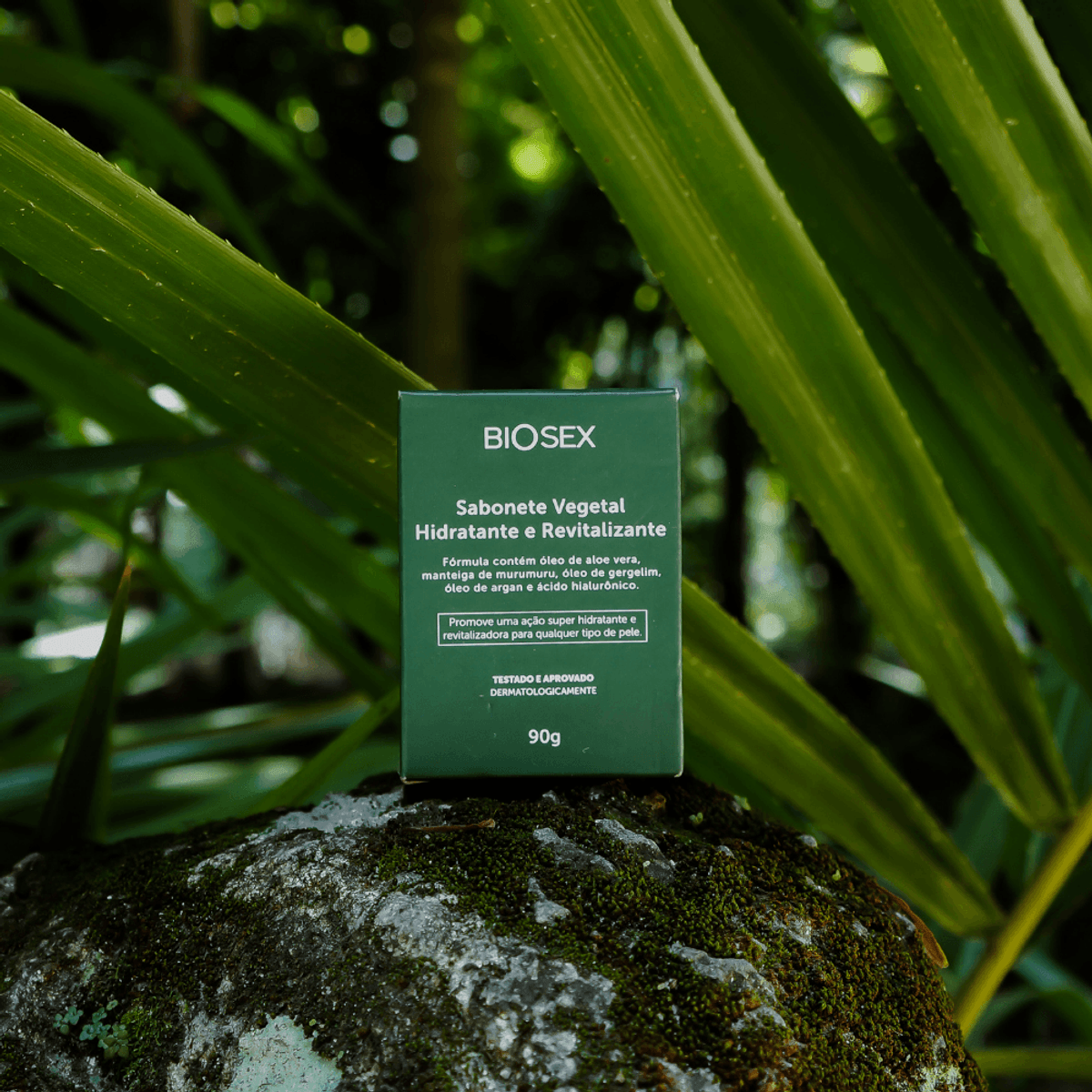 Sabonete em Barra Vegetal Hidratante Biosex - 90 g