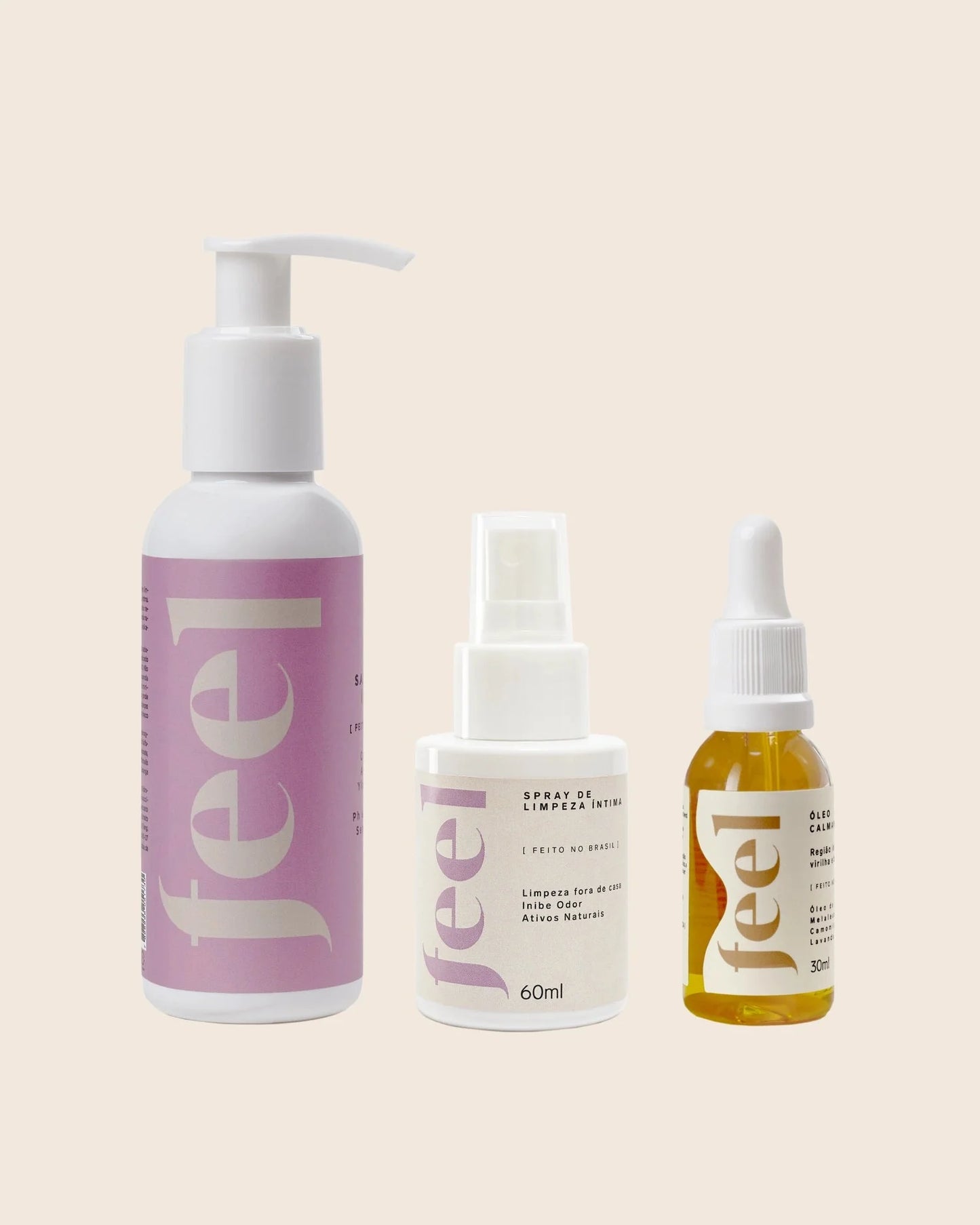 Kit Trio da Higiene Íntima